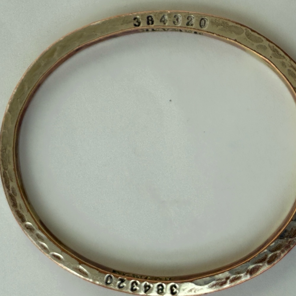 Brass Bangle with a story-by the Caliber Collection